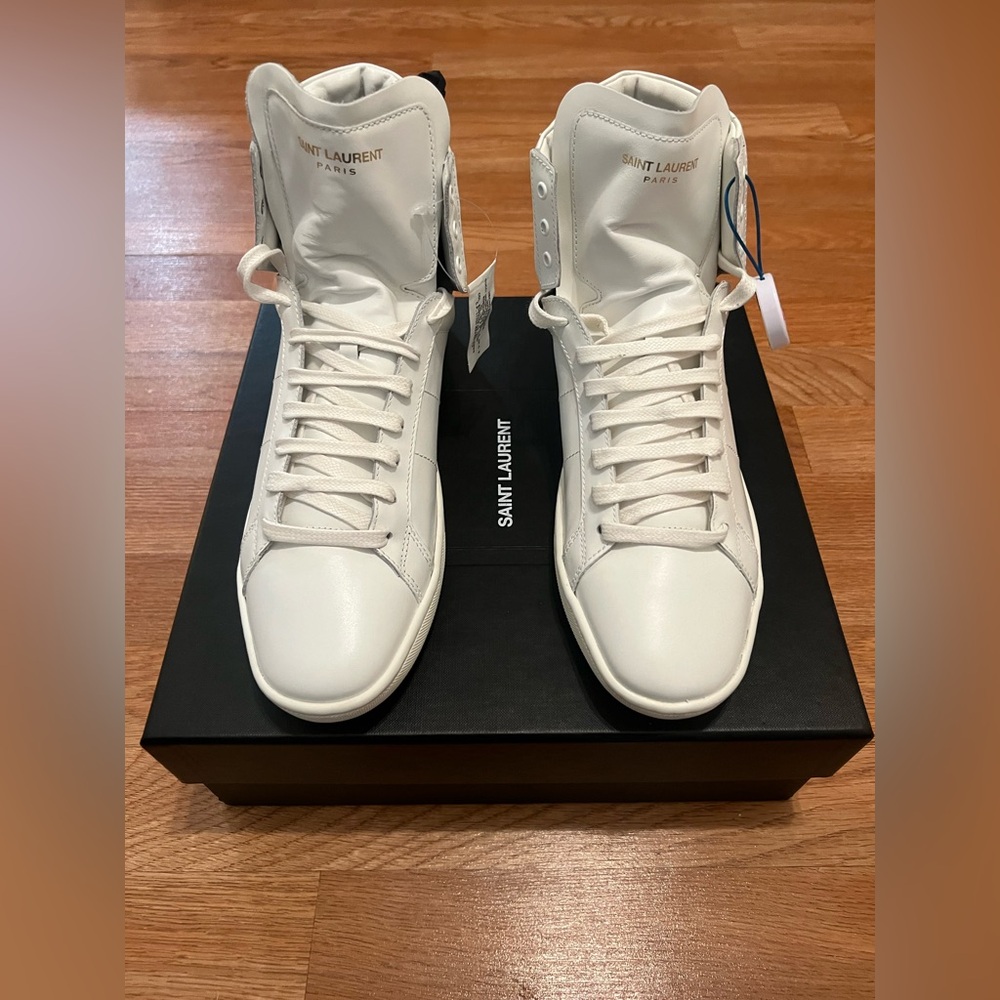 Saint Laurent SL/01H high top sneakers size EU 41 US 8